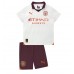 Manchester City Babykleding Uitshirt Kinderen 2023-24 Korte Mouwen (+ korte broeken)
